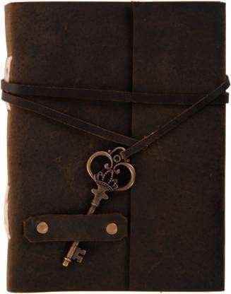 Leather Journal Diary with Premium Antique String Closure vintage Journal handmade 200 pages white unruled|travel Diary|personal journal -6