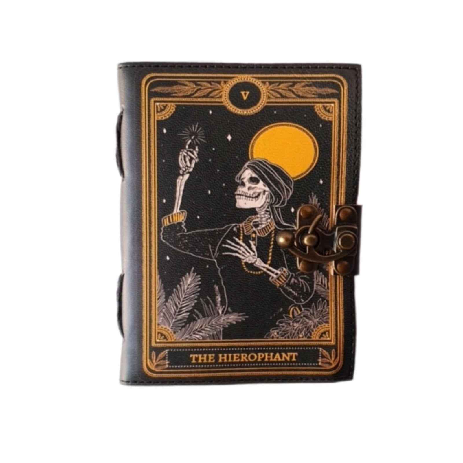 Genuine Leather Diary-Vintage Handmade Leather Journal-Premium Antique LOCK Closure-200 Handmade Deckle Edge Antique Pages -11