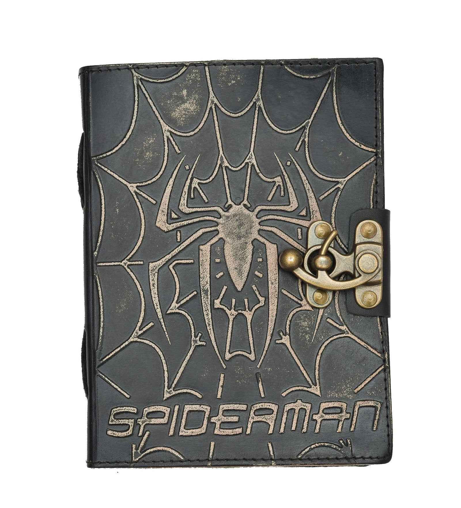 Genuine Leather Diary-Vintage Handmade Leather Journal-Premium Antique LOCK Closure-200 Handmade Deckle Edge Antique Pages -20