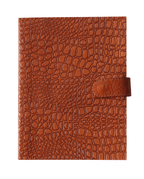 Vintage Handmade Genuine Leather Journal-Premium Antique button Closure-200 Handmade White Pages -2