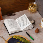 Vintage Handmade Genuine Leather Journal-Premium Antique Lock Closure-200 Handmade White Pages -38 - Navkar Handicrafts