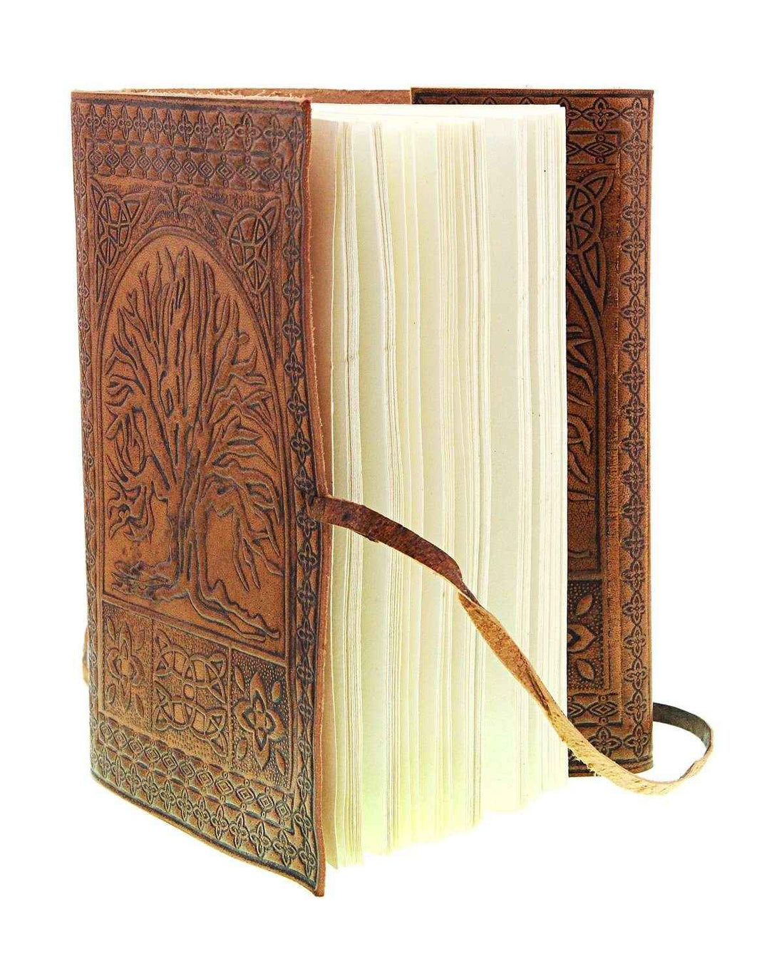 Leather Journal Diary with Premium Antique String Closure vintage Journal handmade 200 pages white unruled|travel Diary|personal journal -3