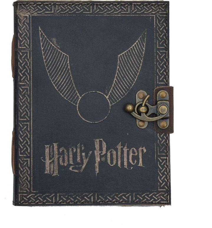 Genuine Leather Diary-Vintage Handmade Leather Journal-Premium Antique LOCK Closure-200 Handmade Deckle Edge Antique Pages -23