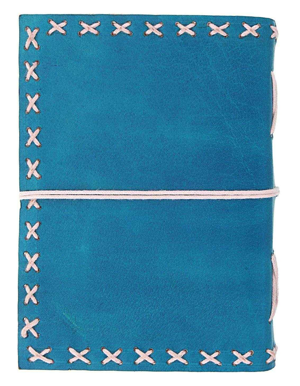 Leather Journal Diary with Premium Antique String Closure vintage Journal handmade 200 pages white unruled|travel Diary|personal journal -5