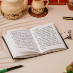 Vintage Handmade Genuine Leather Journal-Premium Antique Lock Closure-200 Handmade White Pages -33 - Navkar Handicrafts