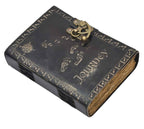 Genuine Leather Diary-Vintage Handmade Leather Journal-Premium Antique LOCK Closure-200 Handmade Deckle Edge Antique Pages -24