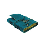 Genuine Leather Diary-Vintage Handmade Leather Journal-Premium Antique String Closure-200 Handmade Deckle Edge Antique Pages -1 - Navkar Handicrafts