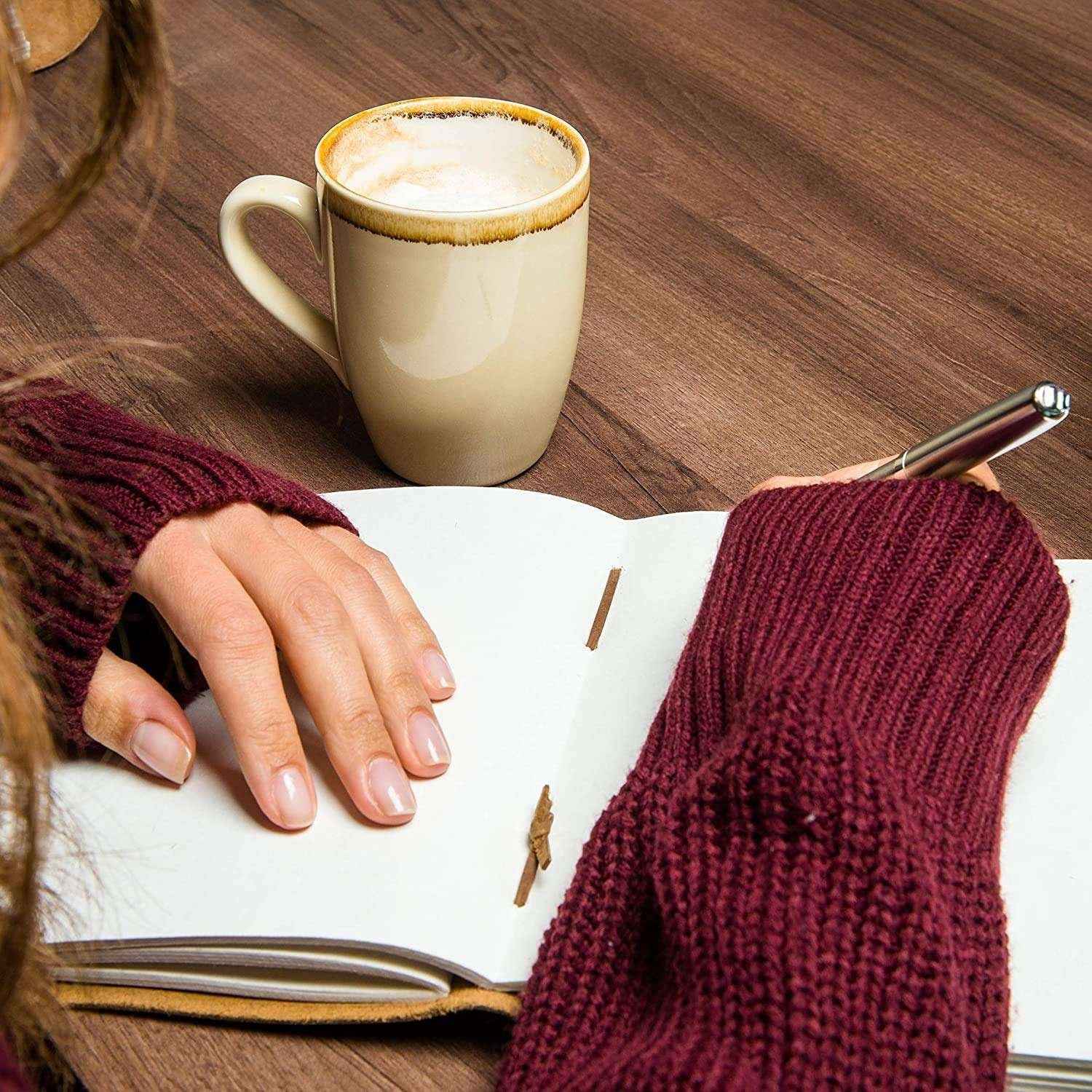 Leather Journal Diary with metal lock vintage Journal handmade 200 pages white unruled|travel Diary|personal journal -8