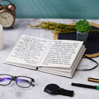 Handmade Classic Printed Cardboard Writing Diary for Different Purposes String Closure -2