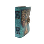 Genuine Leather Diary-Vintage Handmade Leather Journal-Premium Antique LOCK Closure-200 Handmade Deckle Edge Antique Pages -8