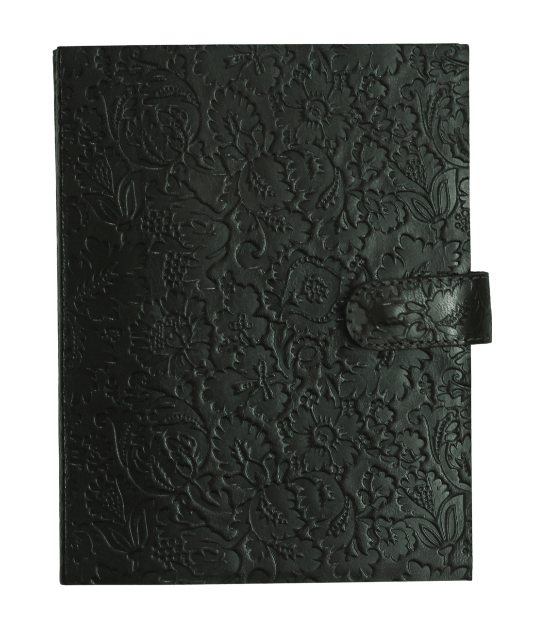 Vintage Handmade Genuine Leather Journal-Premium Antique button Closure-200 Handmade White Pages -3