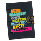 Handmade Printed Cardboard Journal Diary with Buckle Lock-200 Pages Notepad For Men and Women -15