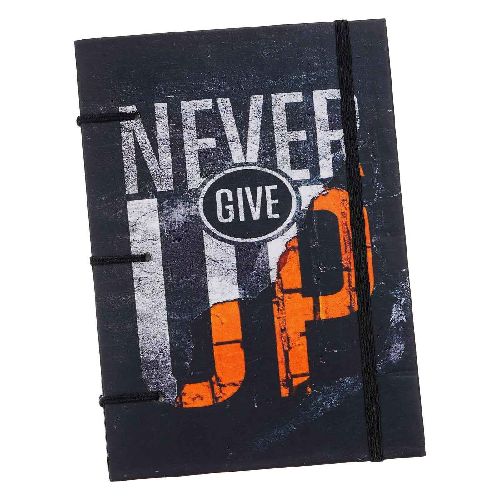 Handmade Classic Printed Cardboard Writing Diary for Different Purposes String Closure -2