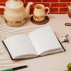 Vintage Handmade Genuine Leather Journal-Premium Antique Lock Closure-200 Handmade White Pages -28 - Navkar Handicrafts