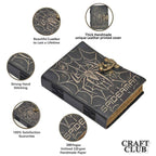 Genuine Leather Diary-Vintage Handmade Leather Journal-Premium Antique LOCK Closure-200 Handmade Deckle Edge Antique Pages -20