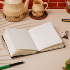 Vintage Handmade Genuine Leather Journal-Premium Antique Lock Closure-200 Handmade White Pages -35 - Navkar Handicrafts