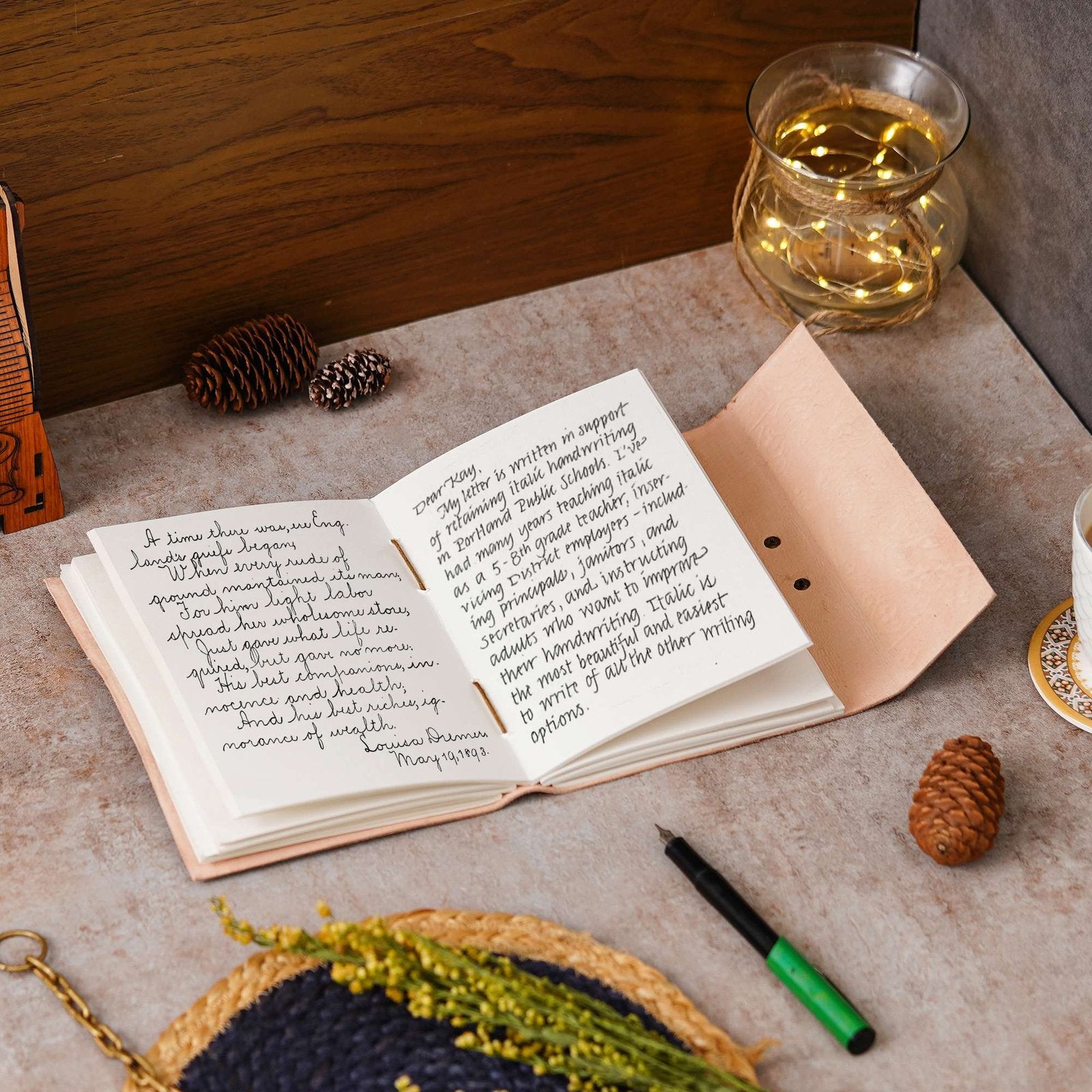 Vintage Handmade Genuine Leather Journal-Premium Antique Lock Closure-200 Handmade White Pages -20 - Navkar Handicrafts