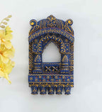 Wooden Jharokha 10*6 inch (Royal Blue)