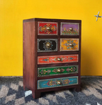 Solid Wood Decorative Drawer Chest