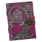 Vintage Handmade Genuine Leather Journal-Premium Antique Lock Closure-200 Handmade White Pages -13 - Navkar Handicrafts