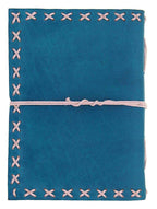 Leather Journal Diary with Premium Antique String Closure vintage Journal handmade 200 pages white unruled|travel Diary|personal journal -5