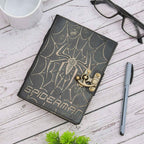 Genuine Leather Diary-Vintage Handmade Leather Journal-Premium Antique LOCK Closure-200 Handmade Deckle Edge Antique Pages -20