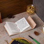 Vintage Handmade Genuine Leather Journal-Premium Antique Lock Closure-200 Handmade White Pages -7 - Navkar Handicrafts