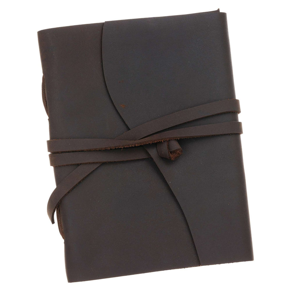 Vintage Handmade Genuine Leather Journal-Premium Antique String Closure-200 Handmade White Pages -1 - Navkar Handicrafts