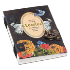 Handmade Printed Cardboard Journal Diary with Buckle Lock-200 Pages Notepad For Men and Women -1