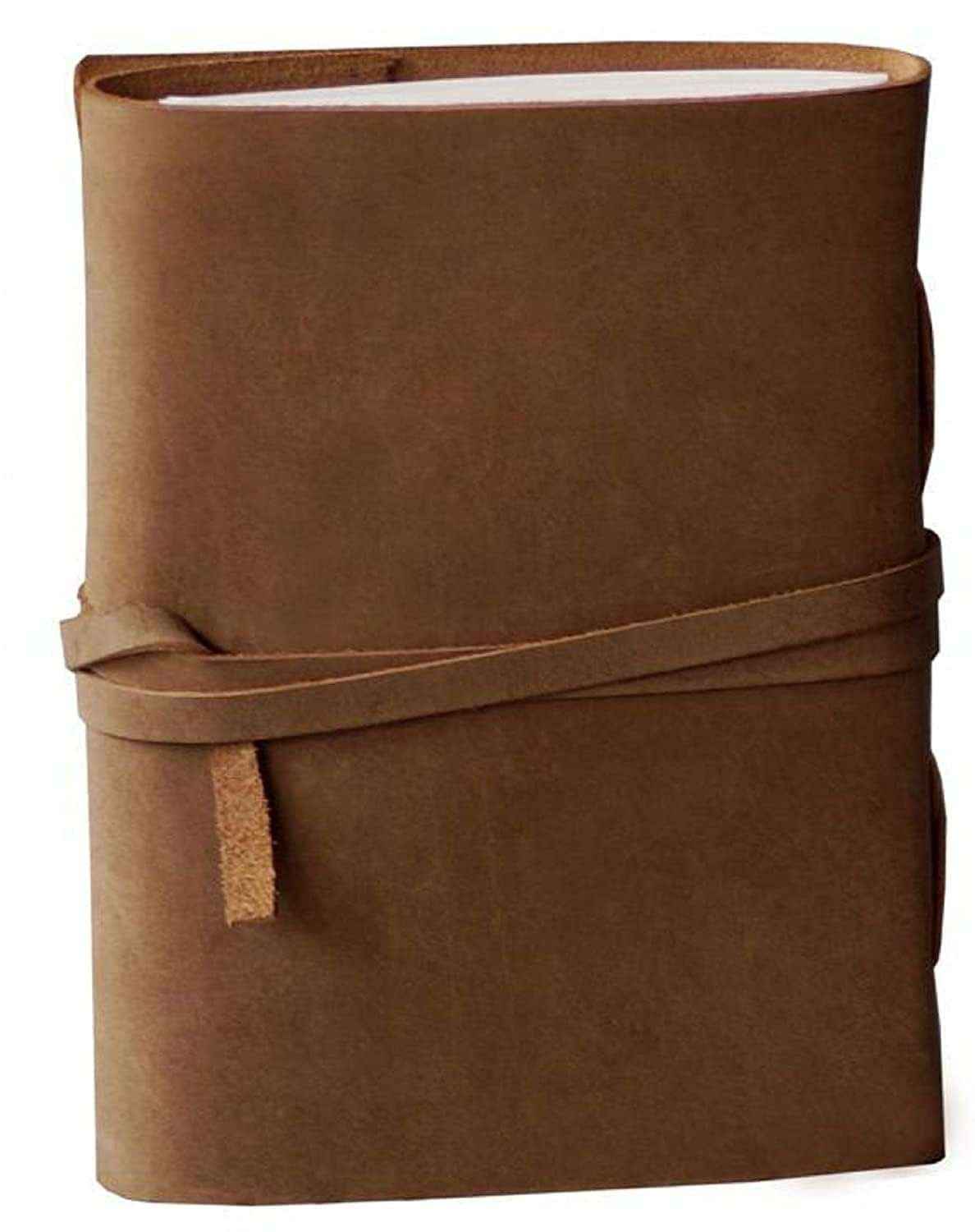 Leather Journal Diary with Premium Antique String Closure vintage Journal handmade 200 pages white unruled|travel Diary|personal journal -4