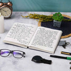 Handmade Printed Cardboard Journal Diary with Buckle Lock-200 Pages Notepad For Men and Women -5