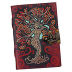 Vintage Handmade Genuine Leather Journal-Premium Antique Lock Closure-200 Handmade White Pages -26 - Navkar Handicrafts