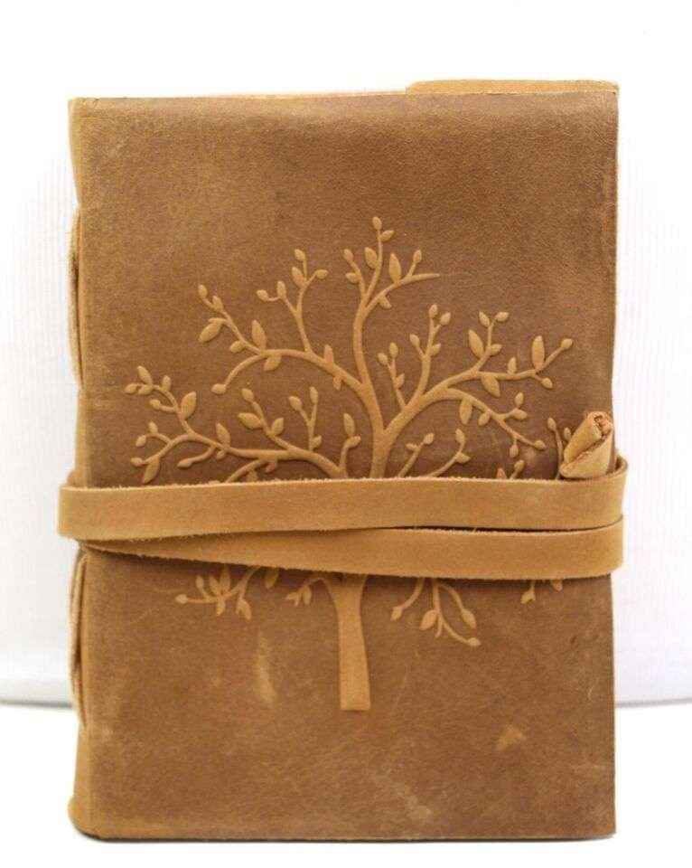Leather Journal Diary with Premium Antique String Closure vintage Journal handmade 200 pages white unruled|travel Diary|personal journal -7