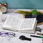 Handmade Printed Cardboard Journal Diary with Buckle Lock-200 Pages Notepad For Men and Women -1