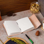 Vintage Handmade Genuine Leather Journal-Premium Antique Lock Closure-200 Handmade White Pages -17 - Navkar Handicrafts