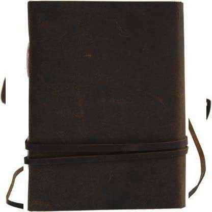 Leather Journal Diary with Premium Antique String Closure vintage Journal handmade 200 pages white unruled|travel Diary|personal journal -6