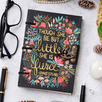 Handmade Printed Cardboard Journal Diary with Buckle Lock-200 Pages Notepad For Men and Women -7