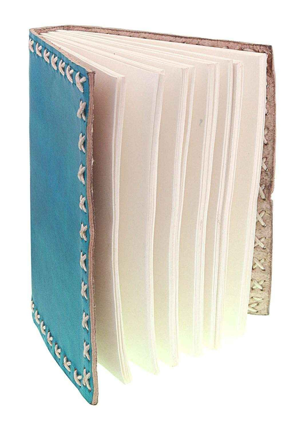 Leather Journal Diary with Premium Antique String Closure vintage Journal handmade 200 pages white unruled|travel Diary|personal journal -5