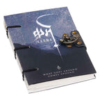 Handmade Printed Cardboard Journal Diary with Buckle Lock-200 Pages Notepad For Men and Women -6