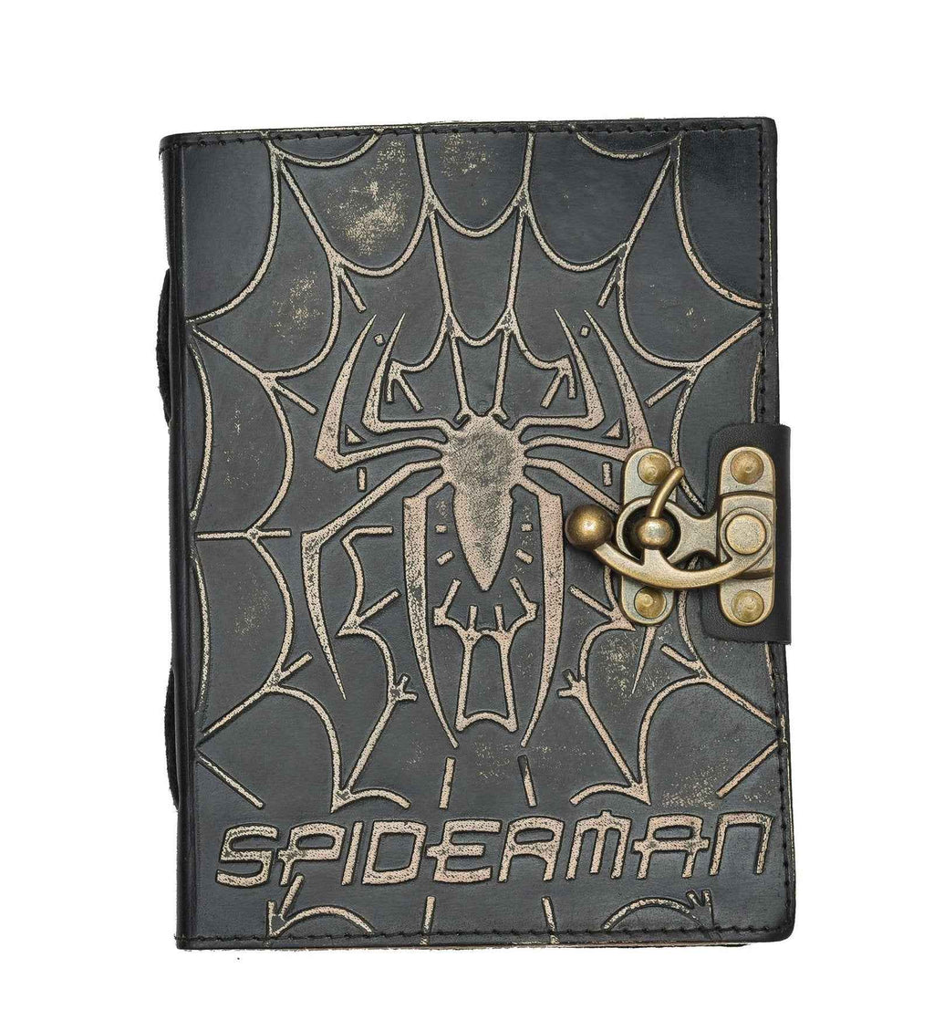 Genuine Leather Diary-Vintage Handmade Leather Journal-Premium Antique LOCK Closure-200 Handmade Deckle Edge Antique Pages -20