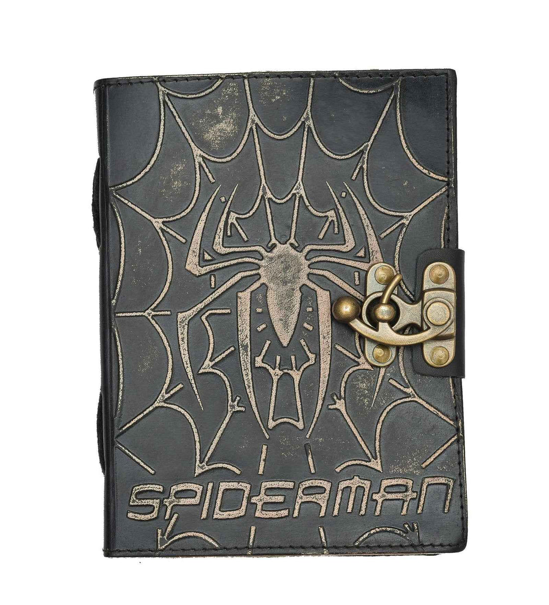 Genuine Leather Diary-Vintage Handmade Leather Journal-Premium Antique LOCK Closure-200 Handmade Deckle Edge Antique Pages -20