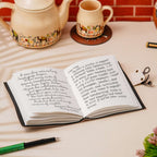 Vintage Handmade Genuine Leather Journal-Premium Antique Lock Closure-200 Handmade White Pages -37 - Navkar Handicrafts