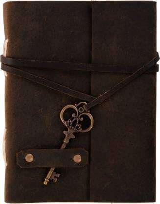 Leather Journal Diary with Premium Antique String Closure vintage Journal handmade 200 pages white unruled|travel Diary|personal journal -6