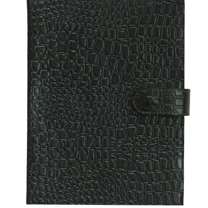 Vintage Handmade Genuine Leather Journal-Premium Antique button Closure-200 Handmade White Pages -1